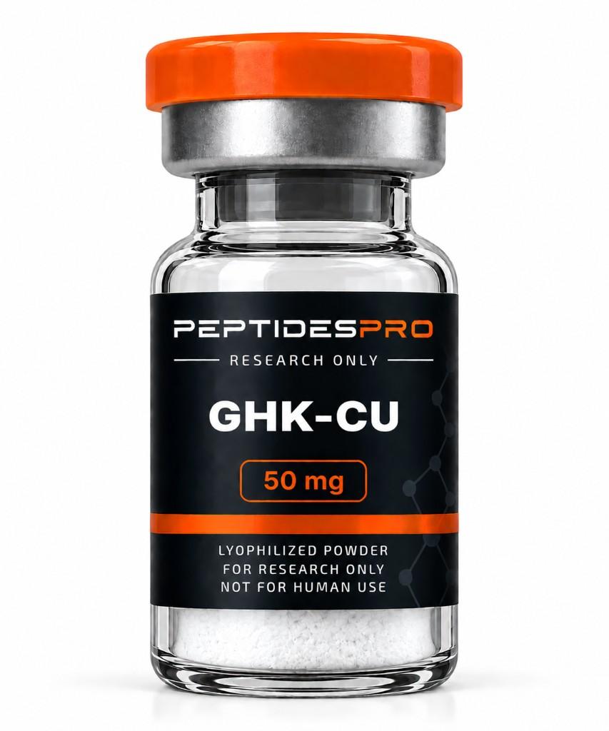 GHK-Cu, 50 mg, gevriesdroogd poeder in verzegelde vial
