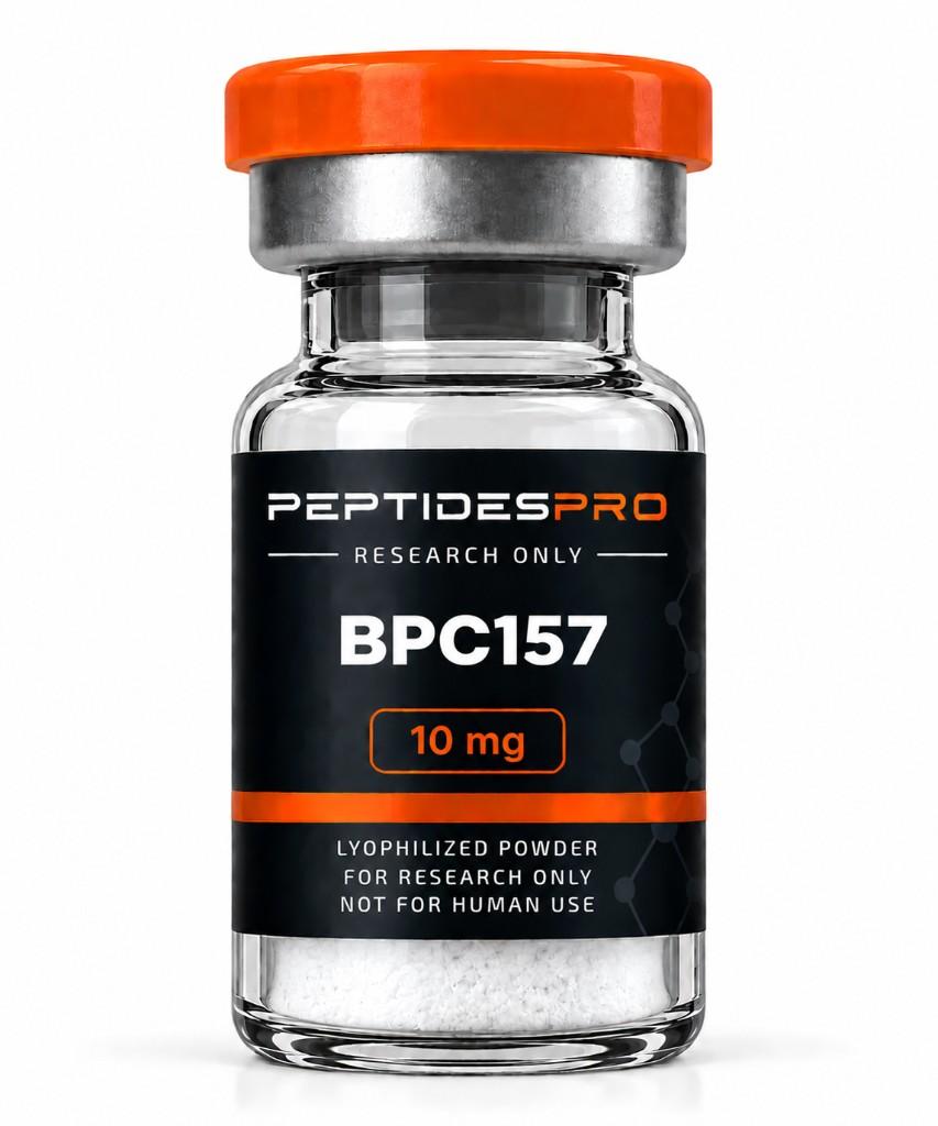 BPC-157, 10 mg, gevriesdroogd poeder in verzegelde vial